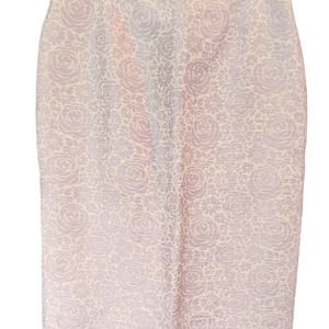 Les Copains floral print pencil skirt 48